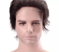 Human hair wigs for men