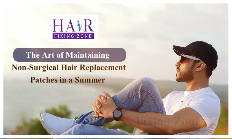 The Art of Maintaining Non-Surgical Hair Replacement Patches in Summer